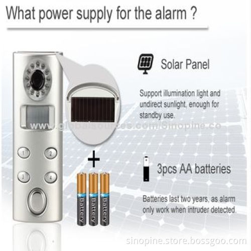New Design PIR Alarm with Keypad